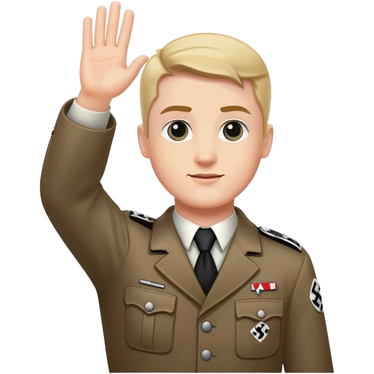 Nazi salute emoji