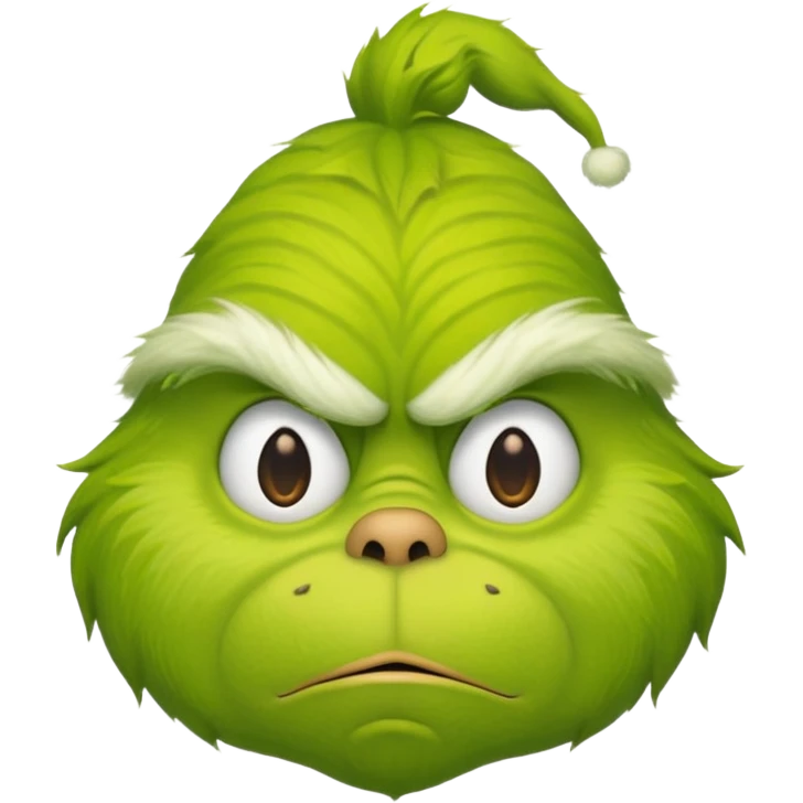 grinch face emoji emoji