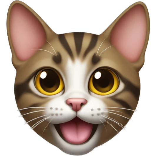 cat with tongue out emoji