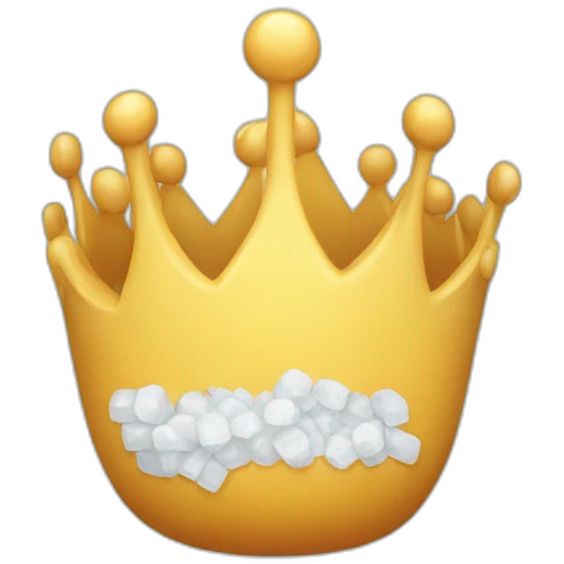 Salt-checker-with-crown emoji
