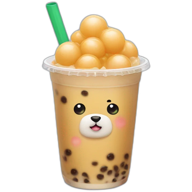 chow bubble tea emoji