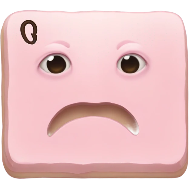 Light pink ouija board emoji