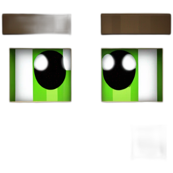 minecraft creeper face emoji