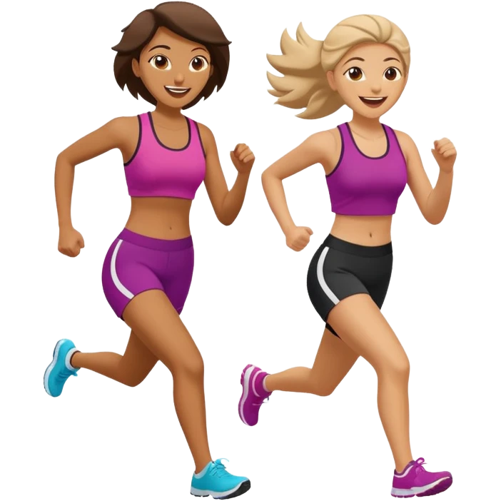 Women Running to brunch emoji