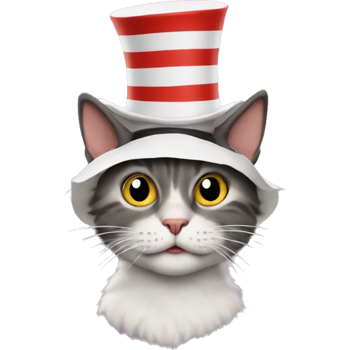Cat in the hat  emoji