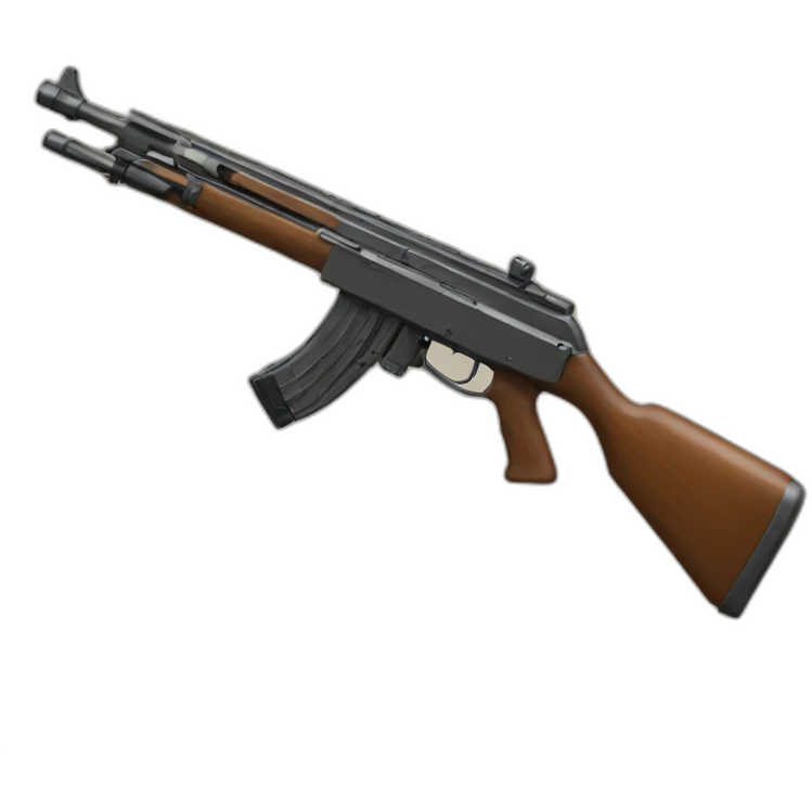 un fusil emoji
