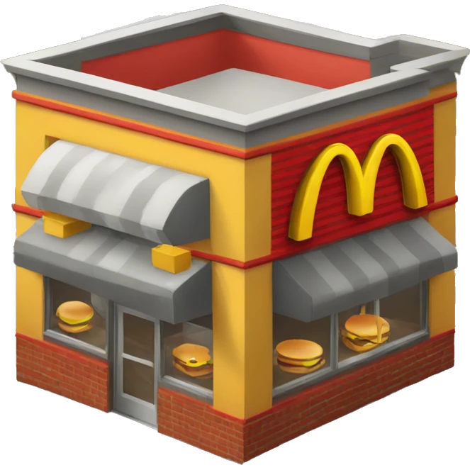 Mc Donalds Restaurant emoji