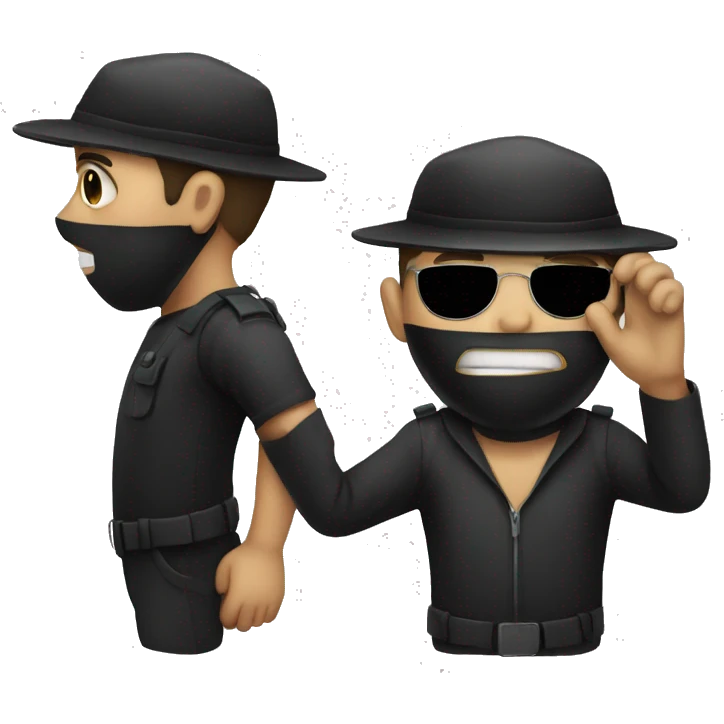 Make a robber emoji emoji