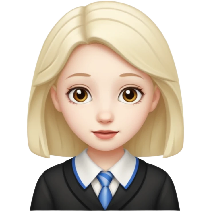 cute school girl jewish emoji