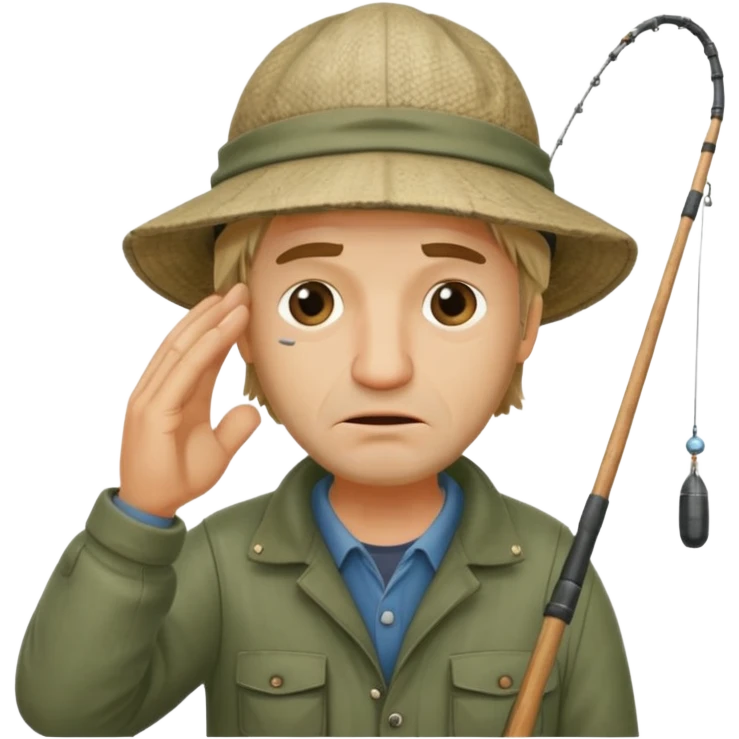 facepalm fisherman emoji