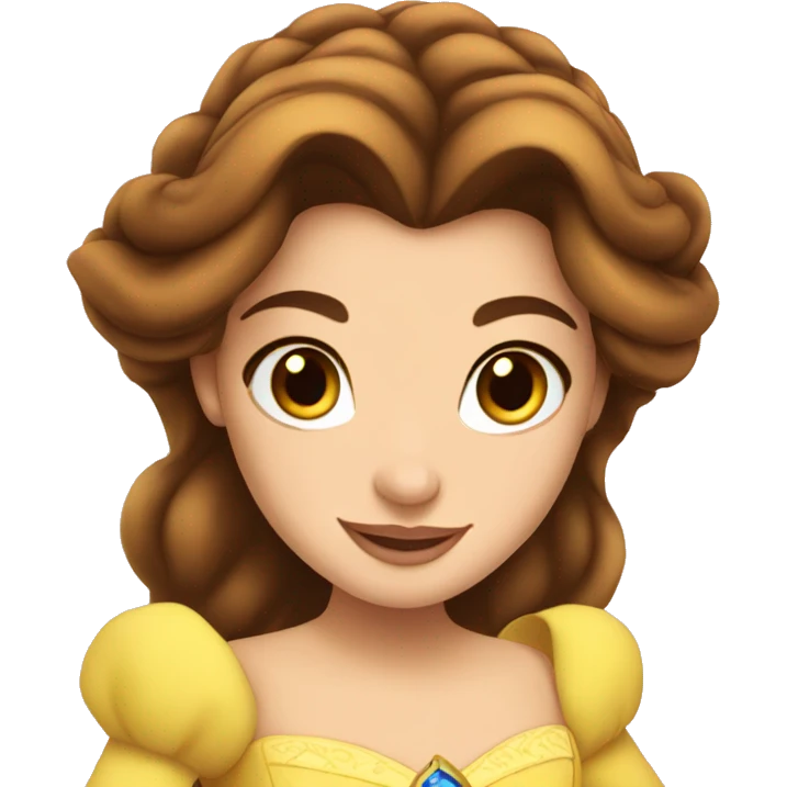 princess belle  emoji