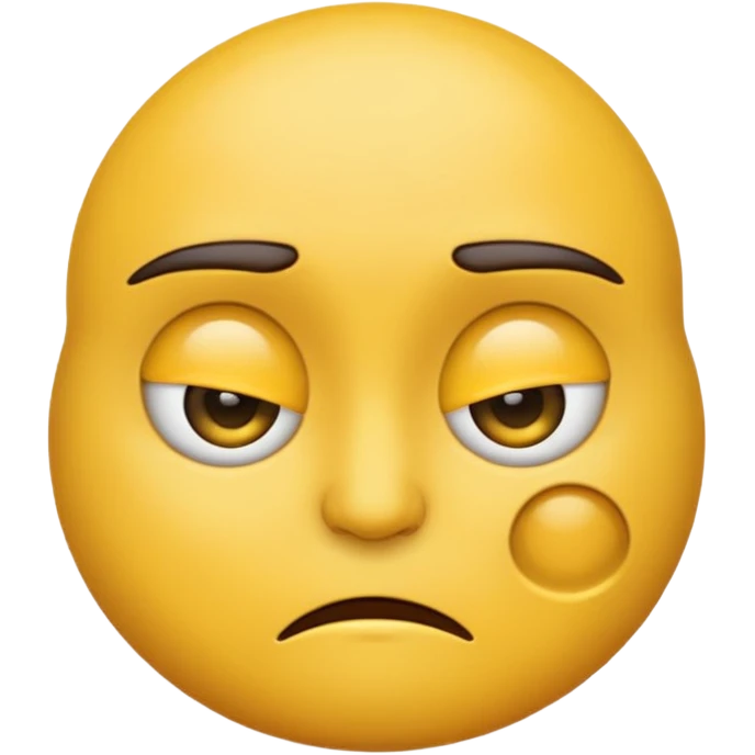 Emoji that is bombastic side eye emoji