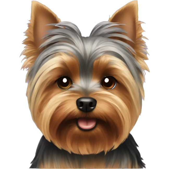 Two Yorkshire Terriers emoji