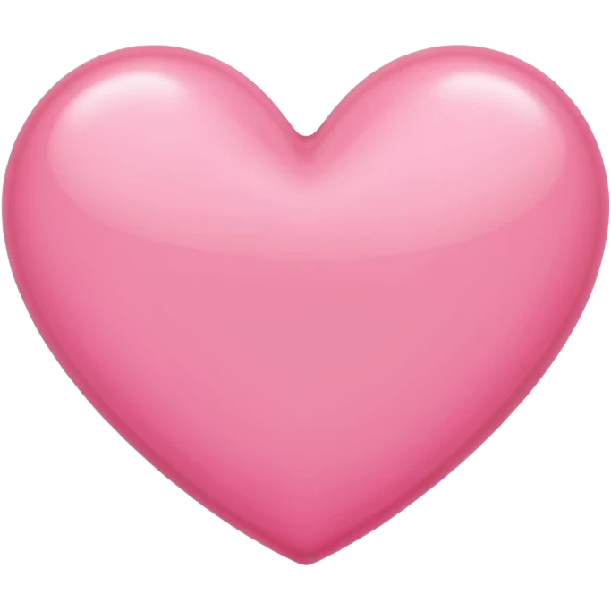 Pink heart emoji