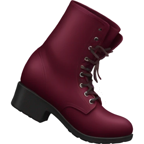 Burgundy heal emoji