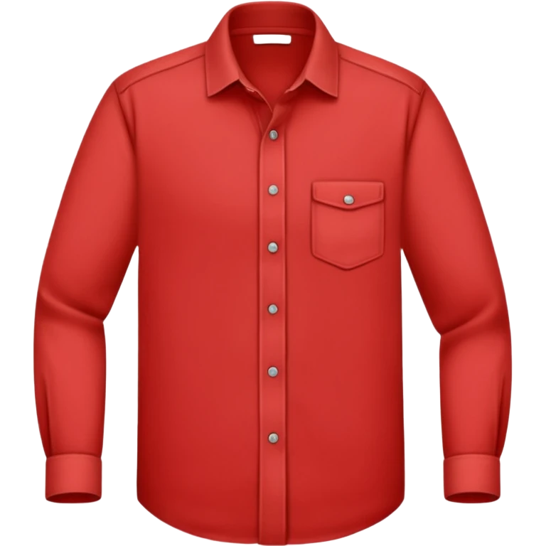 red cotton shirt emoji