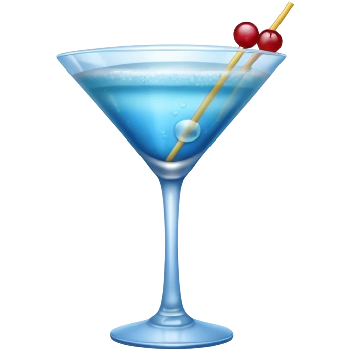 blue martini  emoji