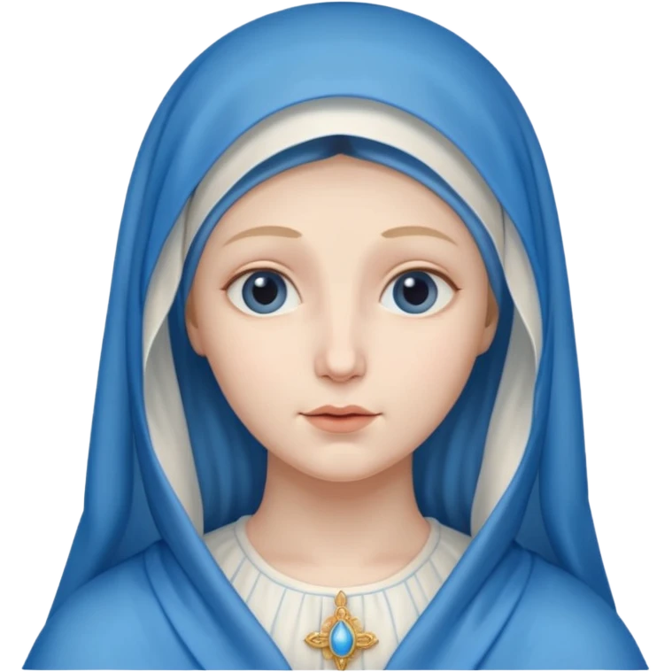 Virgin mary emoji