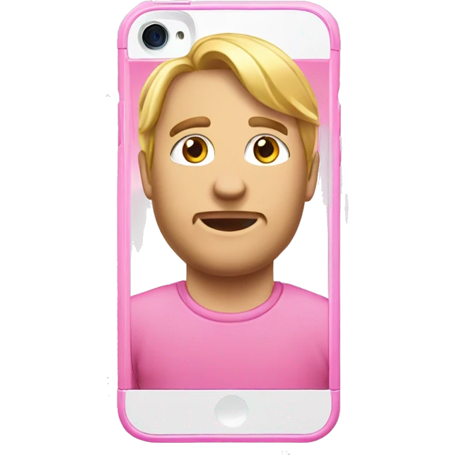 iPhone 15 pink emoji