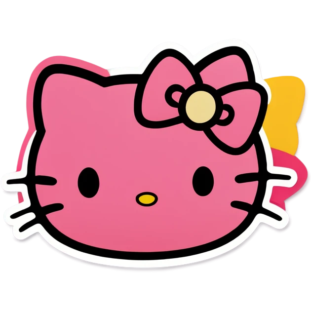 Hello kitty emoji