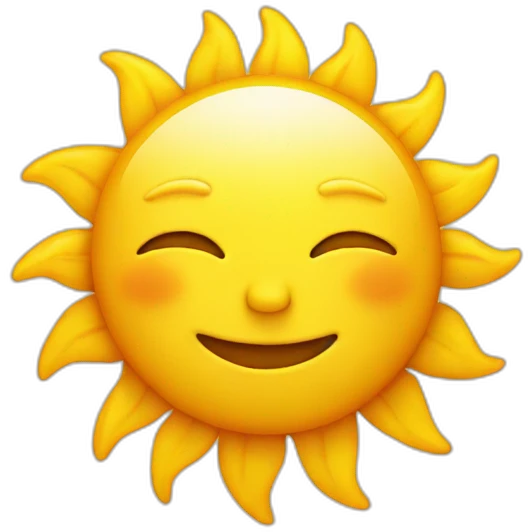 sun emoji emoji