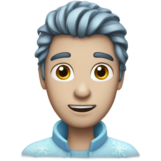 Person frozen  emoji