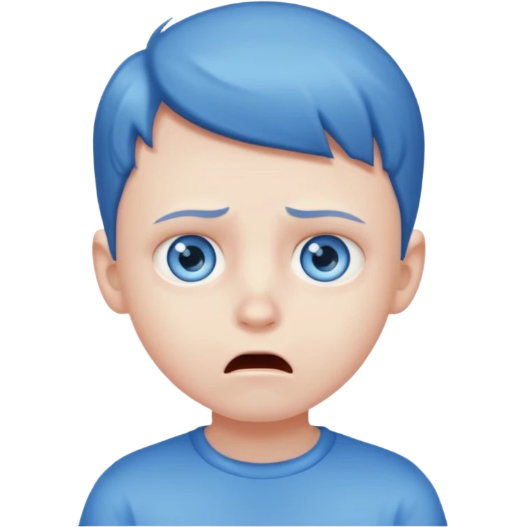 Little scared boy emoji