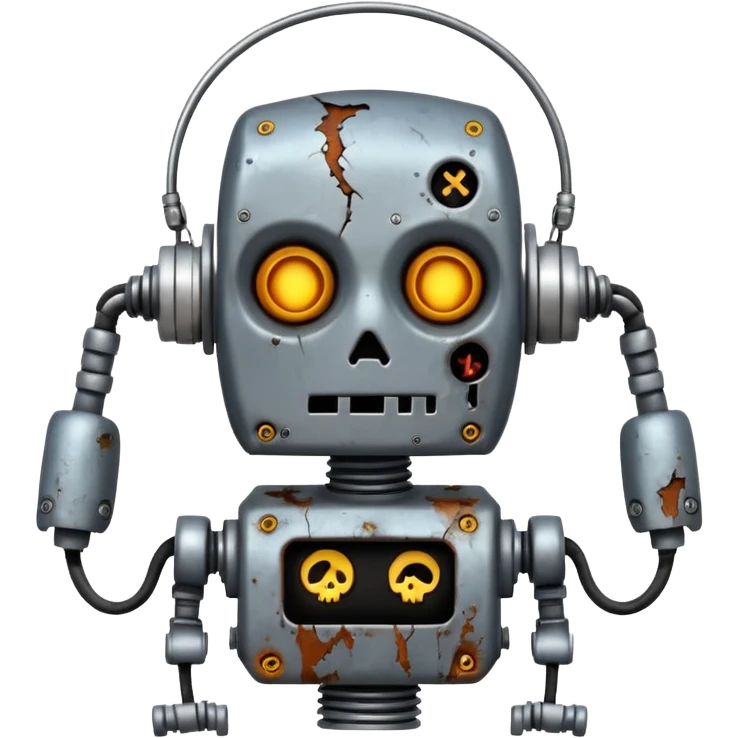 robot zombie  emoji