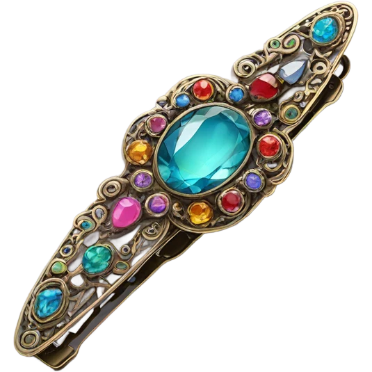 hair clip  emoji