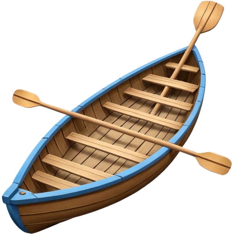 Rowboat – Small boat with oars emoji