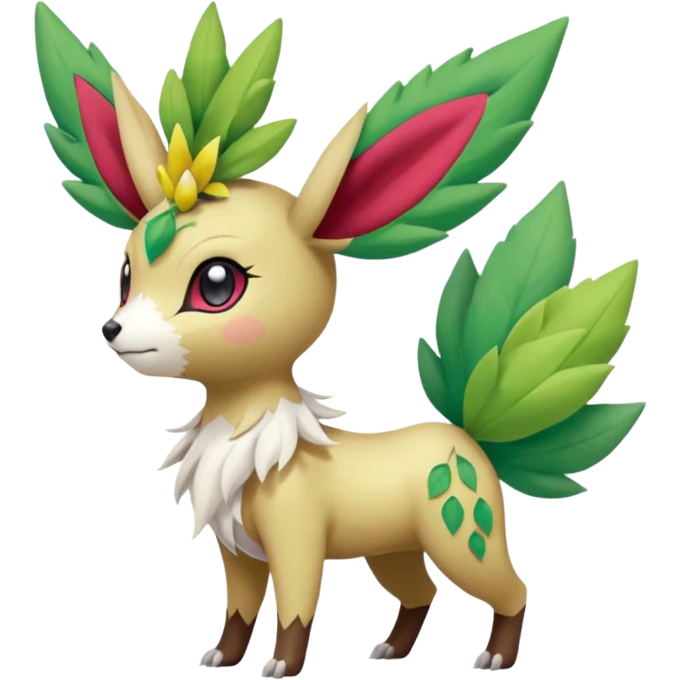 Meloetta-Shaymin-Skiddo-Leafeon-Pokémon-Fakémon-creature emoji