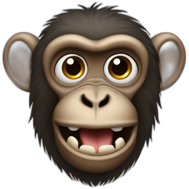Stinky monkey emoji