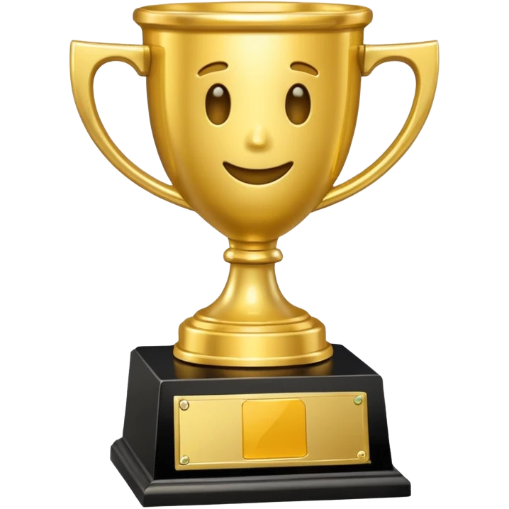 u spelled it wrong, its "Participation Trophy" emoji