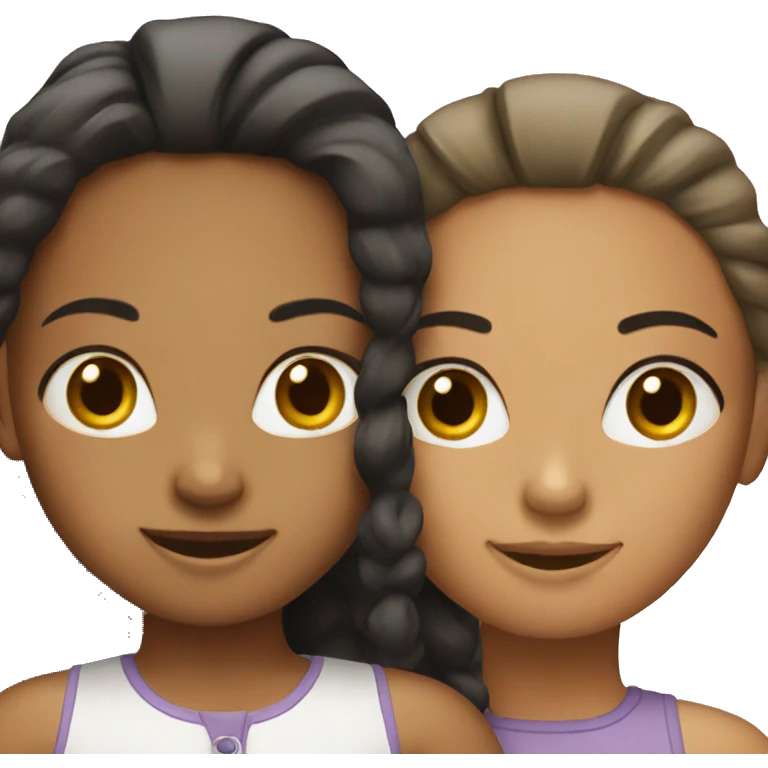 two girls emoji