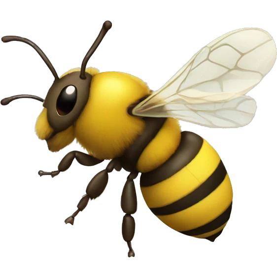 buoyant bee emoji