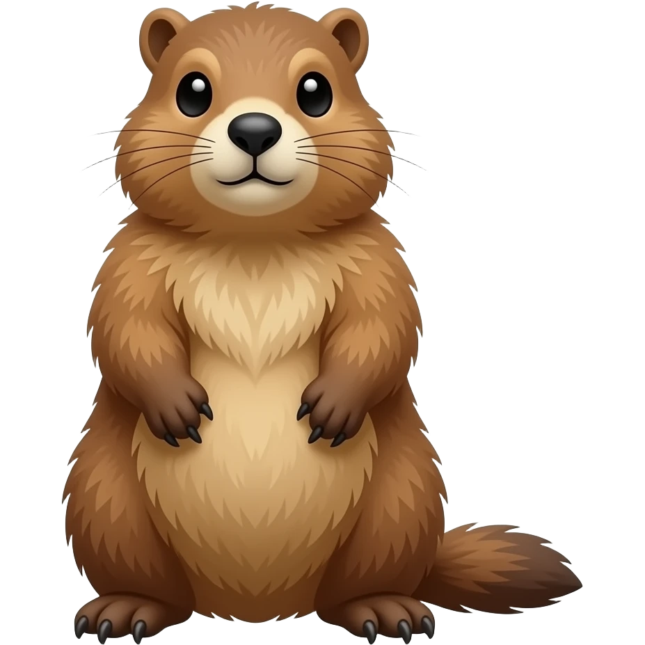 Marmot animal emoji