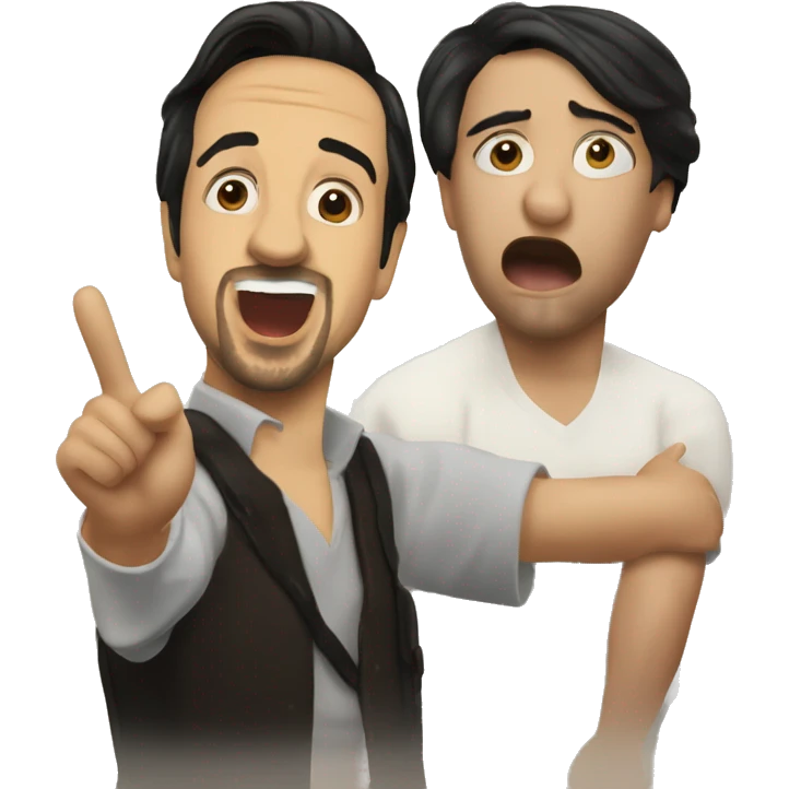 lin manuel mirana singing emoji
