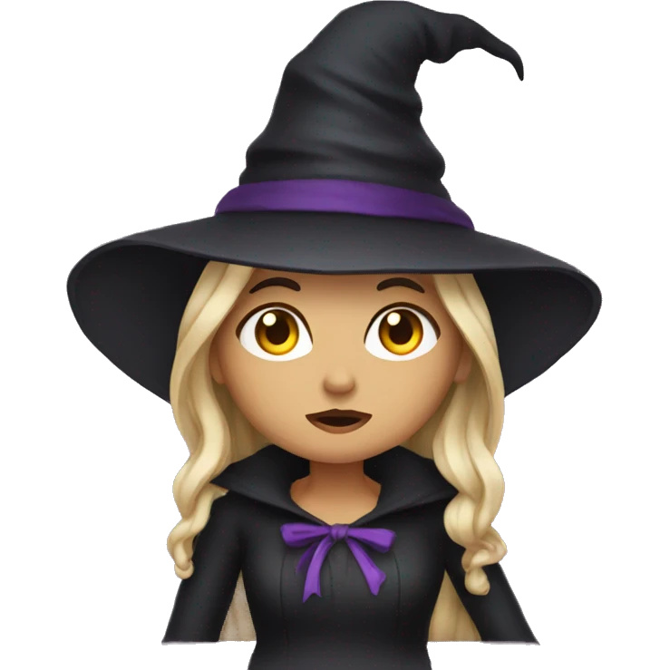 Bad witch emoji