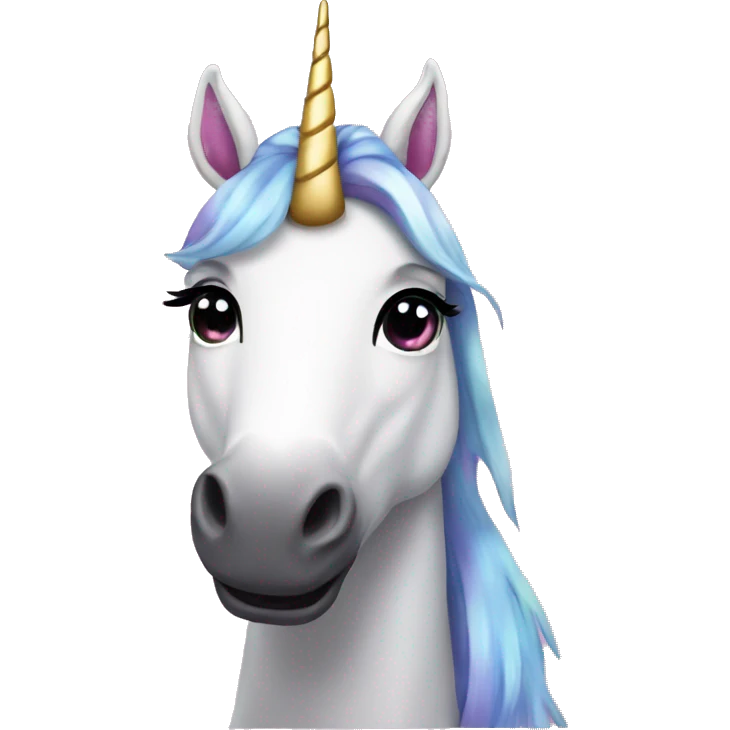 unicorn coquette emoji