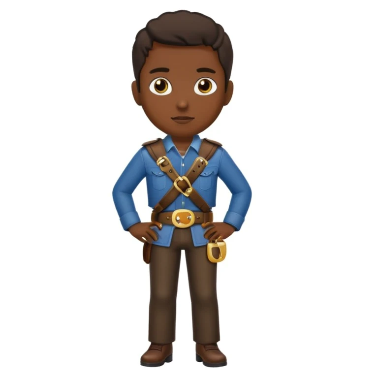 Un daron avec une ceinture emoji