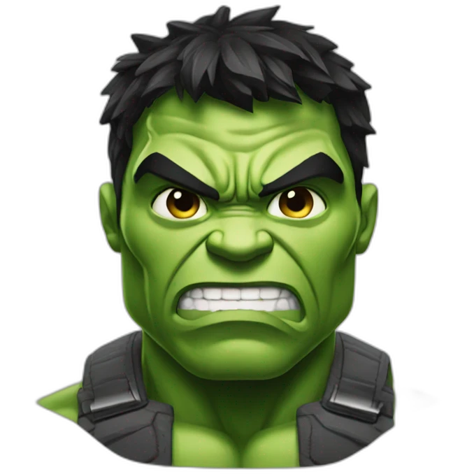 the hulk emoji