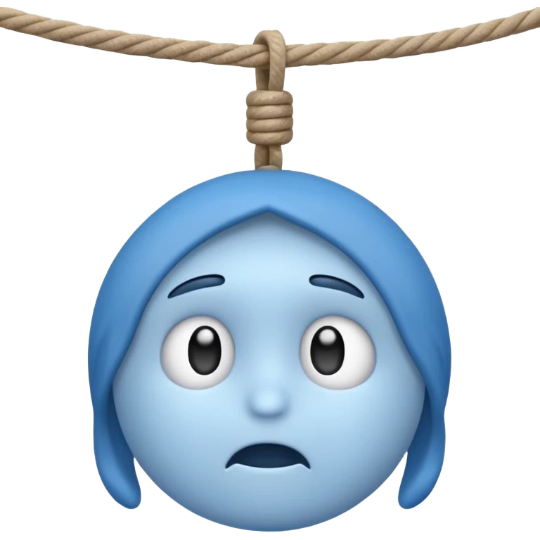 Hanging suicide emoji emoji
