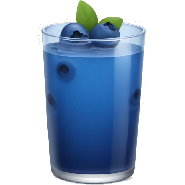 blueberry juice emoji