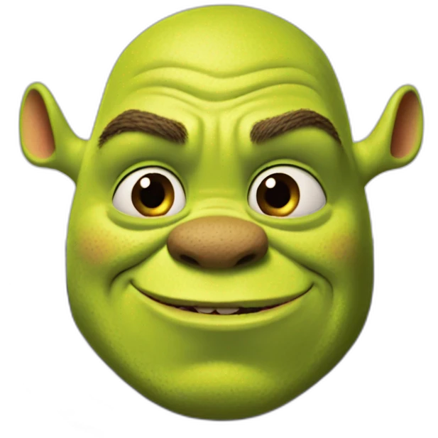 Shrek con stich abrazados  emoji