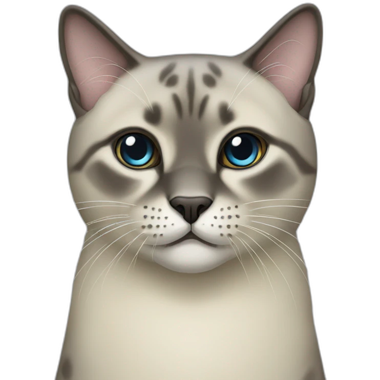 seal point cat emoji