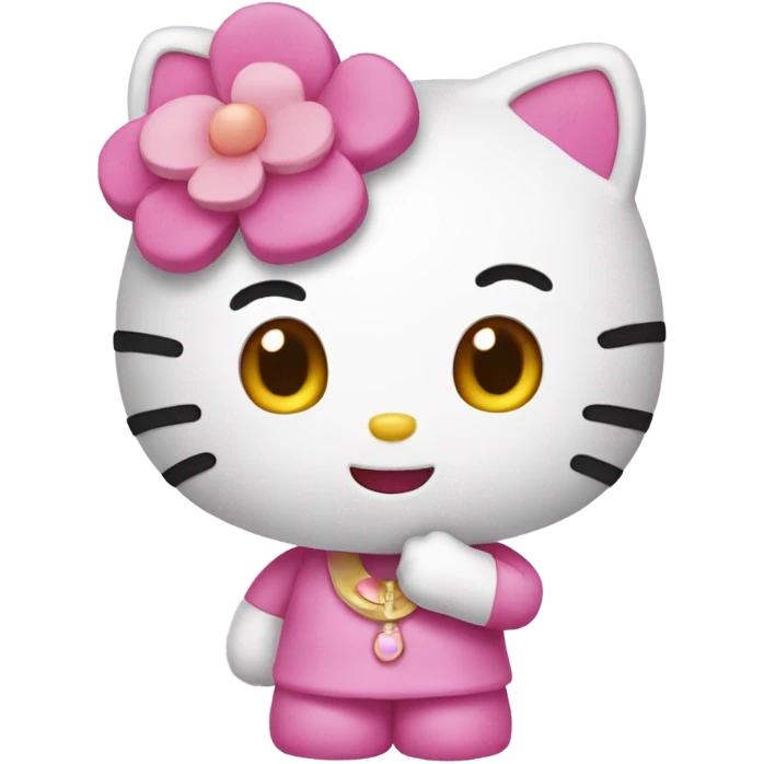 Hello kitty emoji