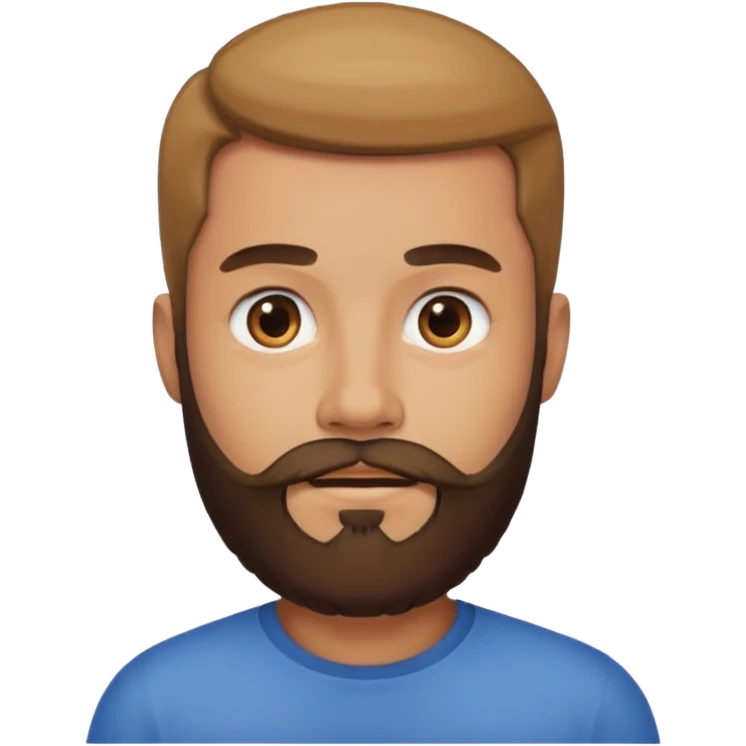 😞 incluirle barba emoji