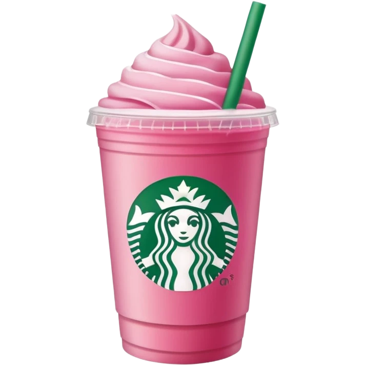 starbucks pink drink emoji