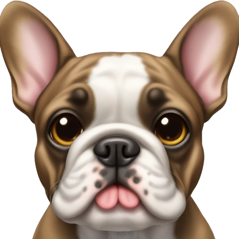 brindle french bulldog emoji