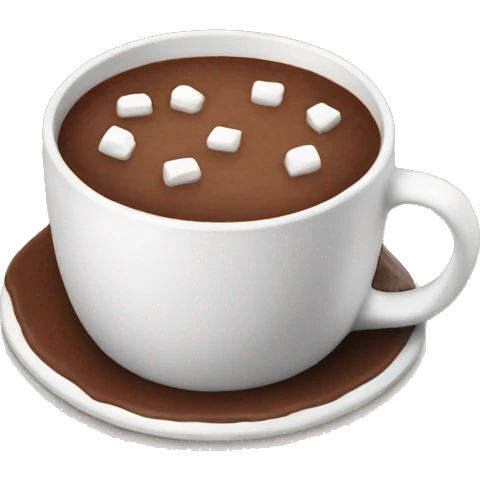 hot chocolate  emoji